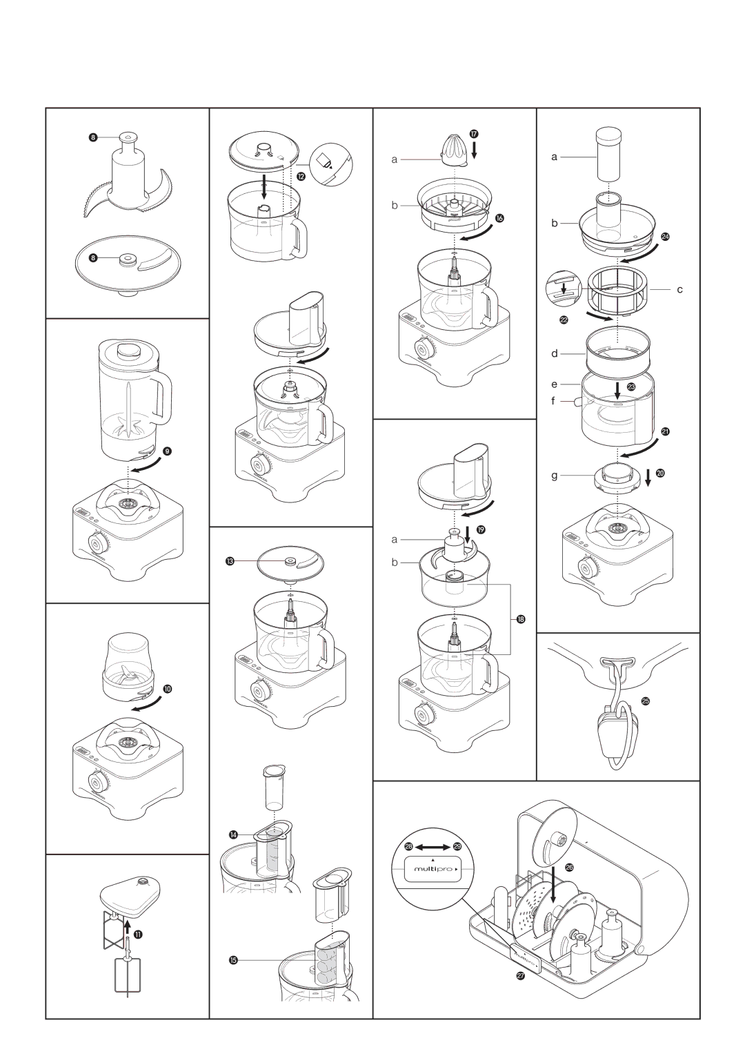 Kenwood FP980 manual 