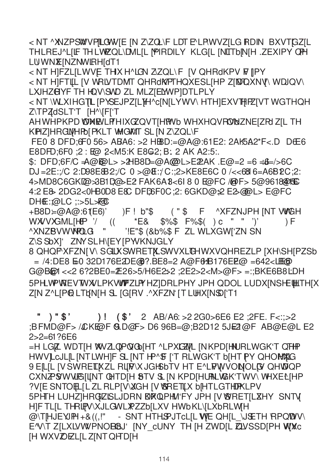 Kenwood FPM25 manual 9ELL V Swretlx ZL RLPV\XJGH SbTV HT ELP Vwvolnolg V Qhwdqp, 114 