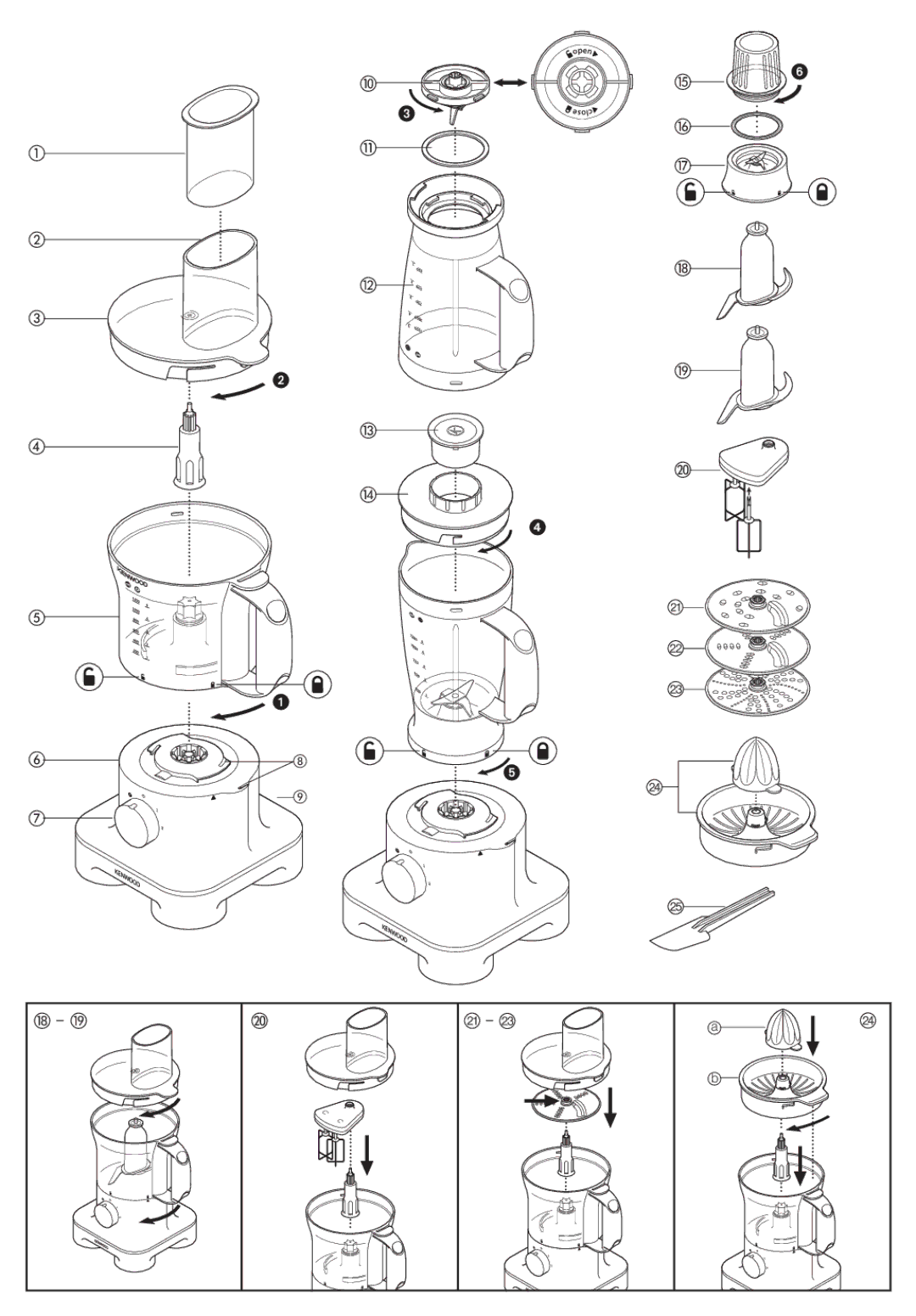 Kenwood FPM25 manual 