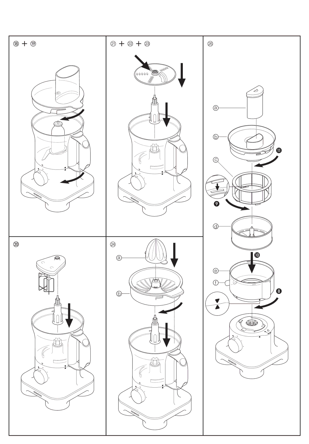 Kenwood FPM270, FPM260 manual 