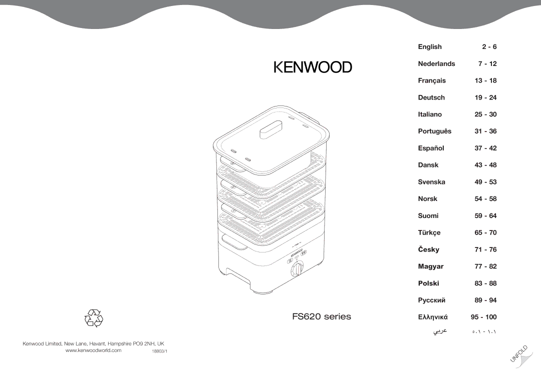 Kenwood FS620 manual ´¸∂w 