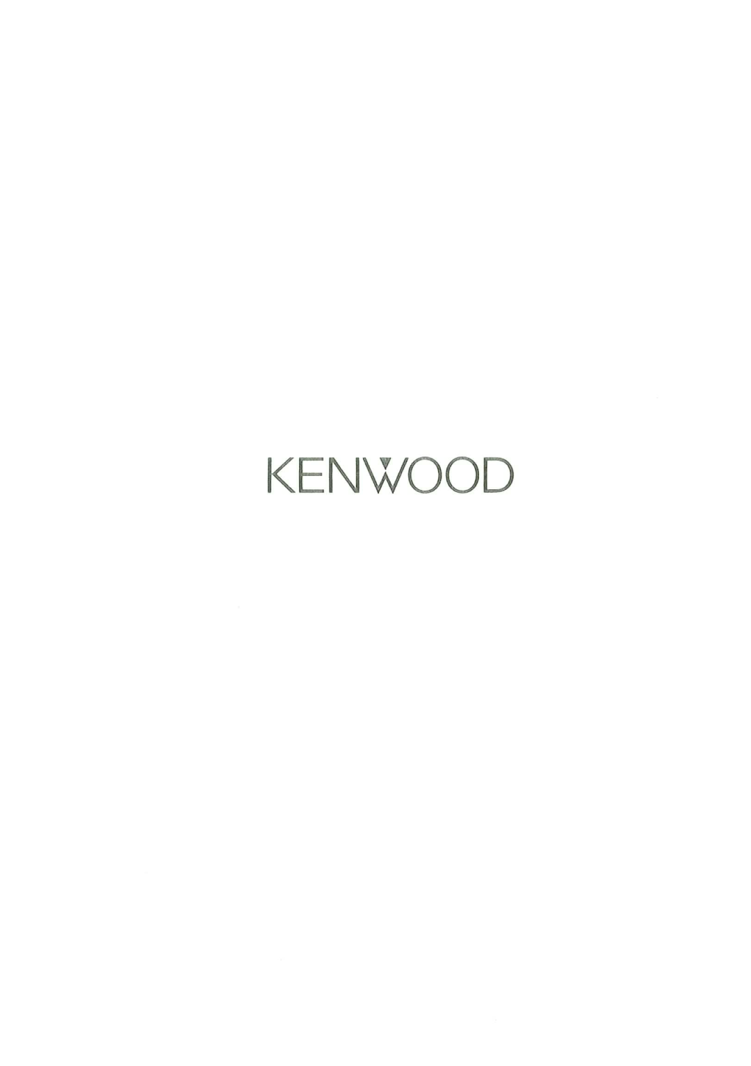 Kenwood GE-940 manual 