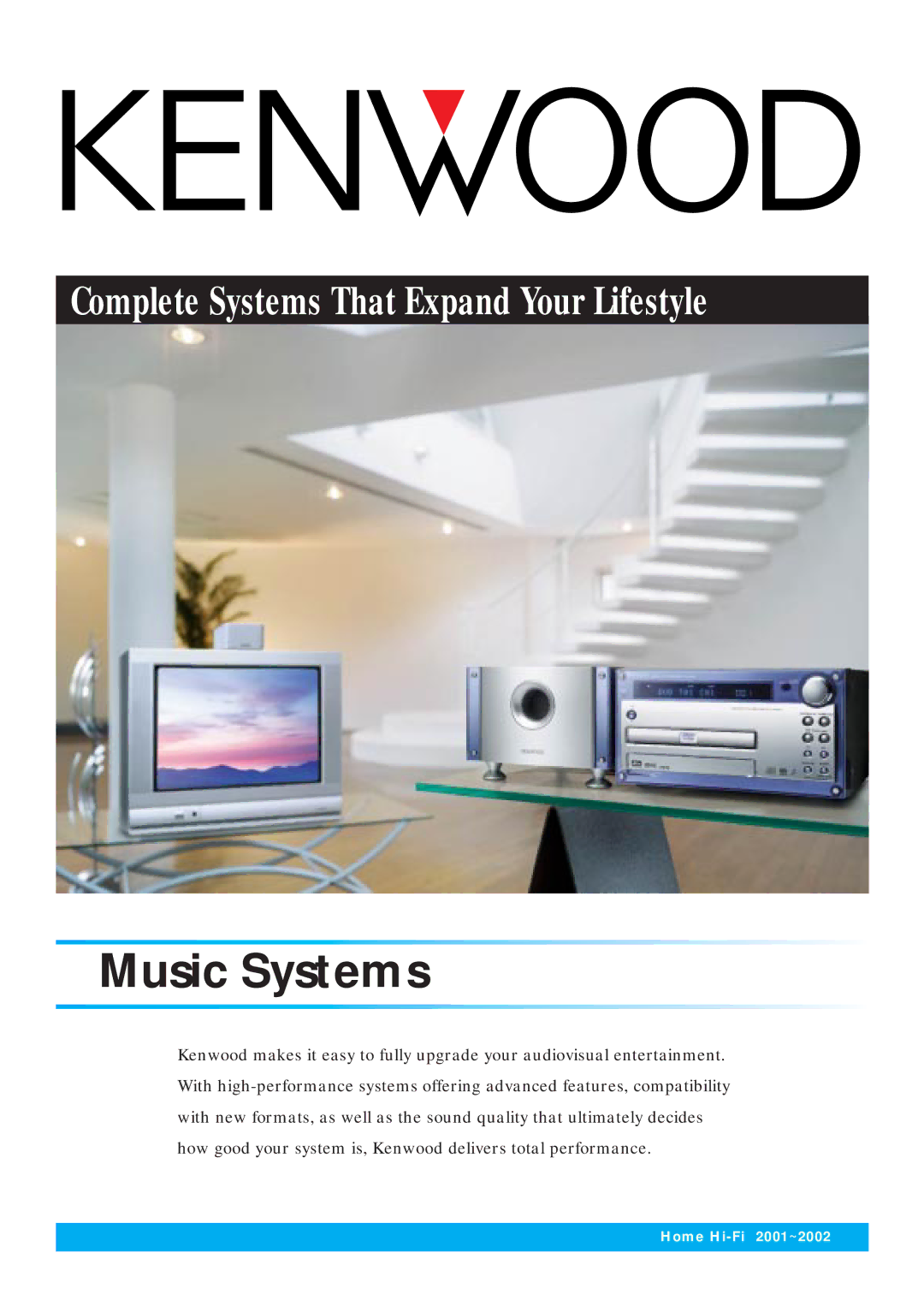 Kenwood HM-DV7, HM-982RW, HM-383MD manual Music Systems 