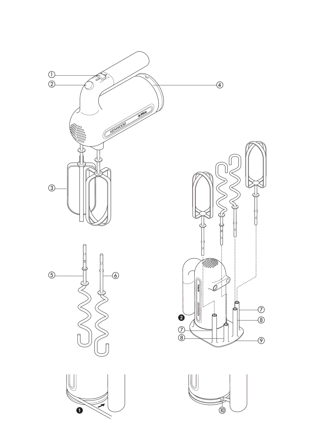 Kenwood HM790 series manual 