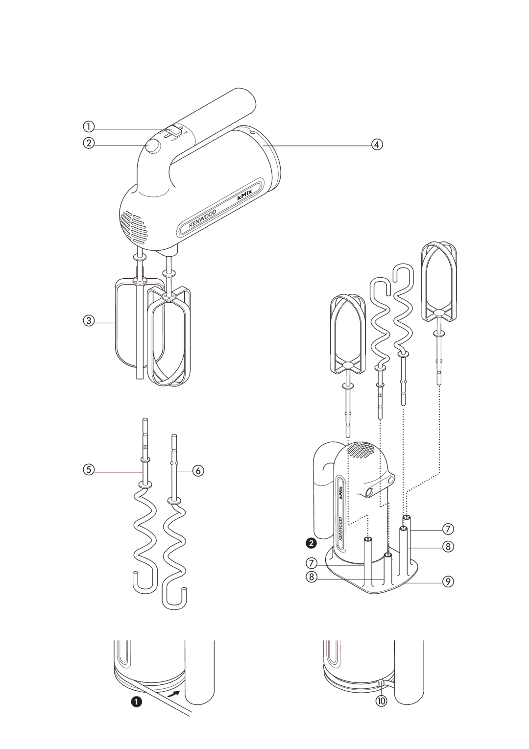 Kenwood HM790 manual 