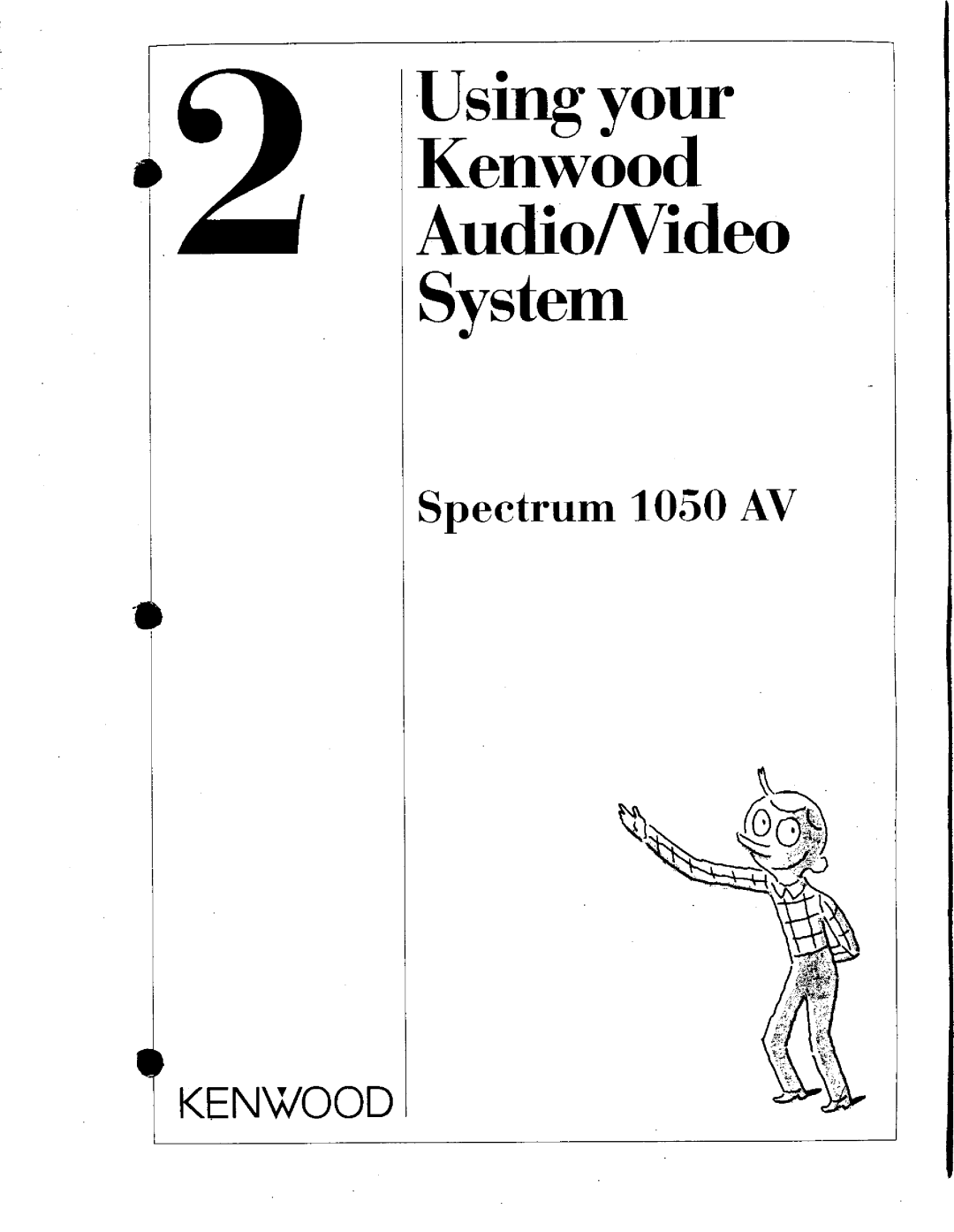 Kenwood 201, Home Theater System, 1050 AV manual 