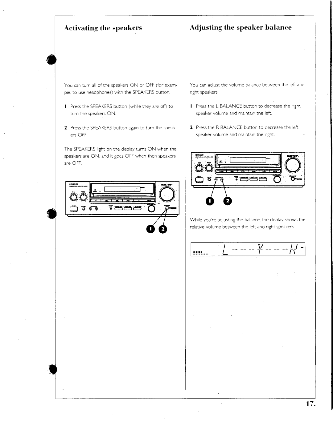 Kenwood 1050 AV, Home Theater System, 201 manual 