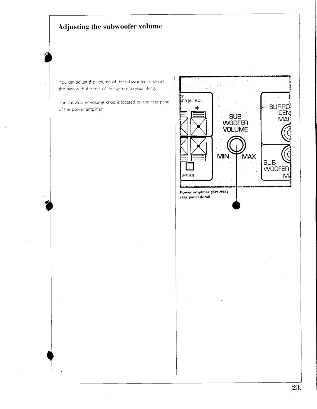 Kenwood 1050 AV, Home Theater System, 201 manual 