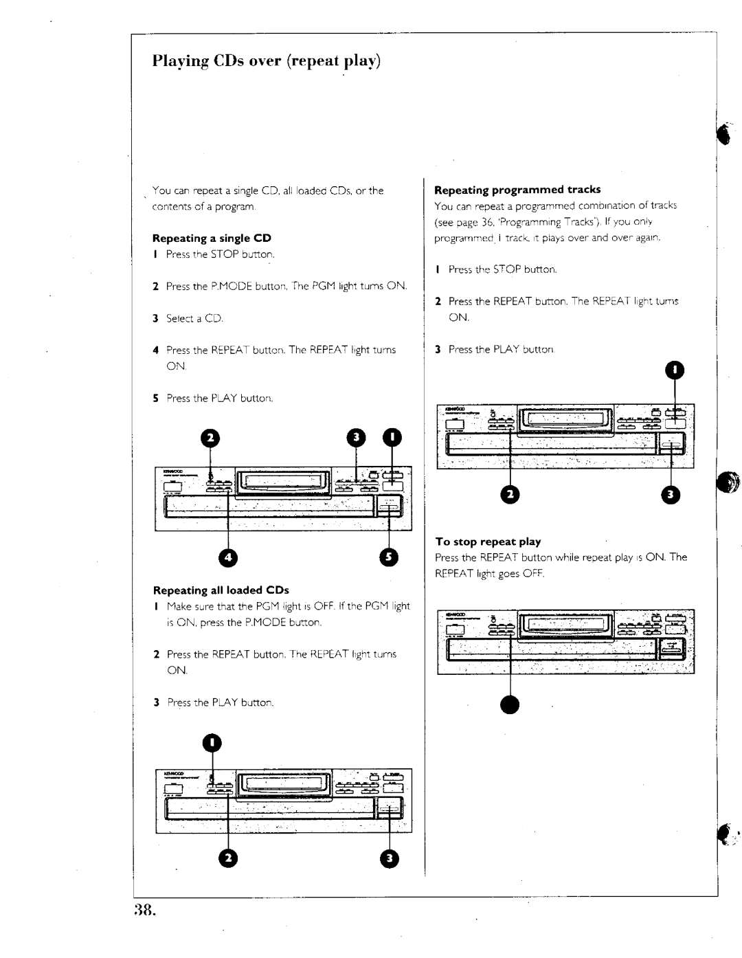 Kenwood 1050 AV, Home Theater System, 201 manual 