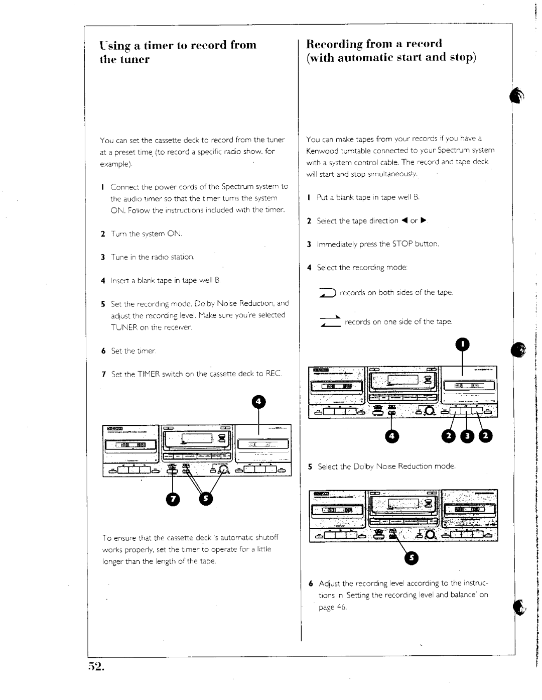 Kenwood Home Theater System, 201, 1050 AV manual 