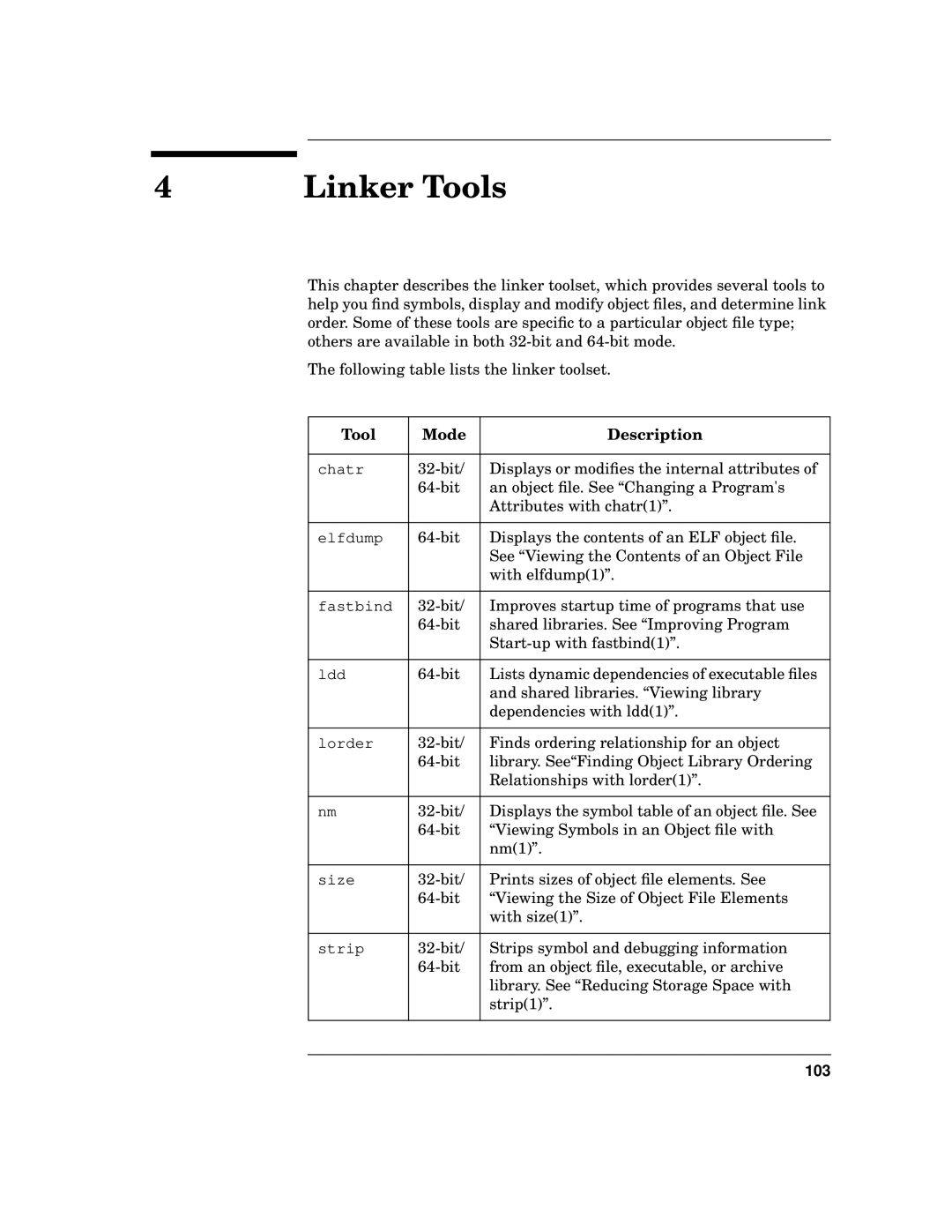 Kenwood HP 9000 manual Tool Mode Description, 103 