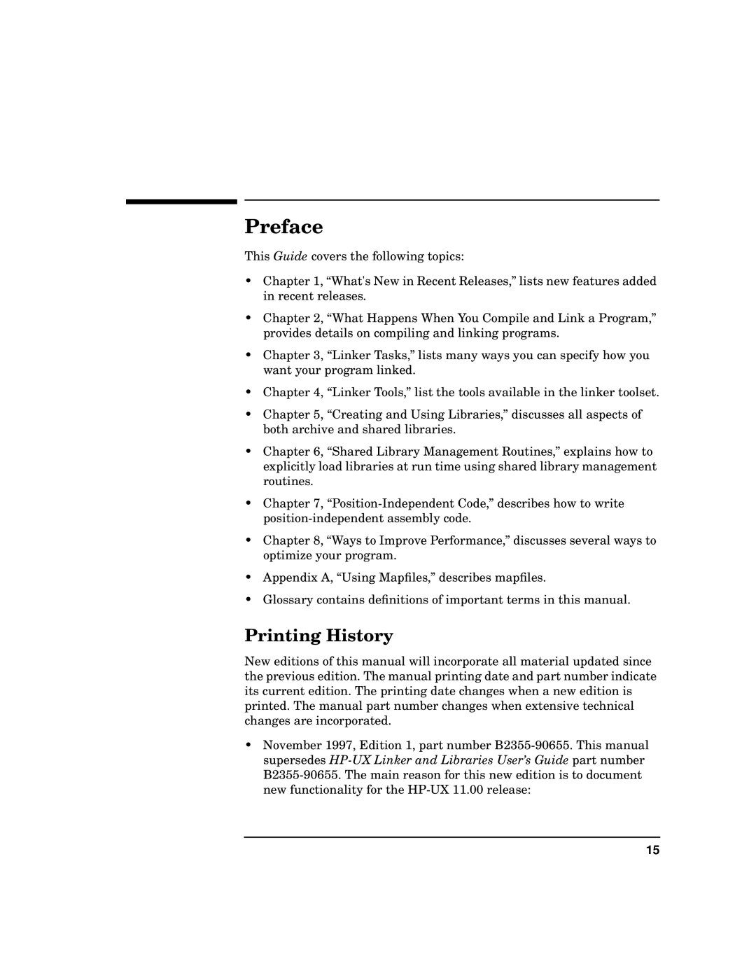 Kenwood HP 9000 manual Preface, Printing History 