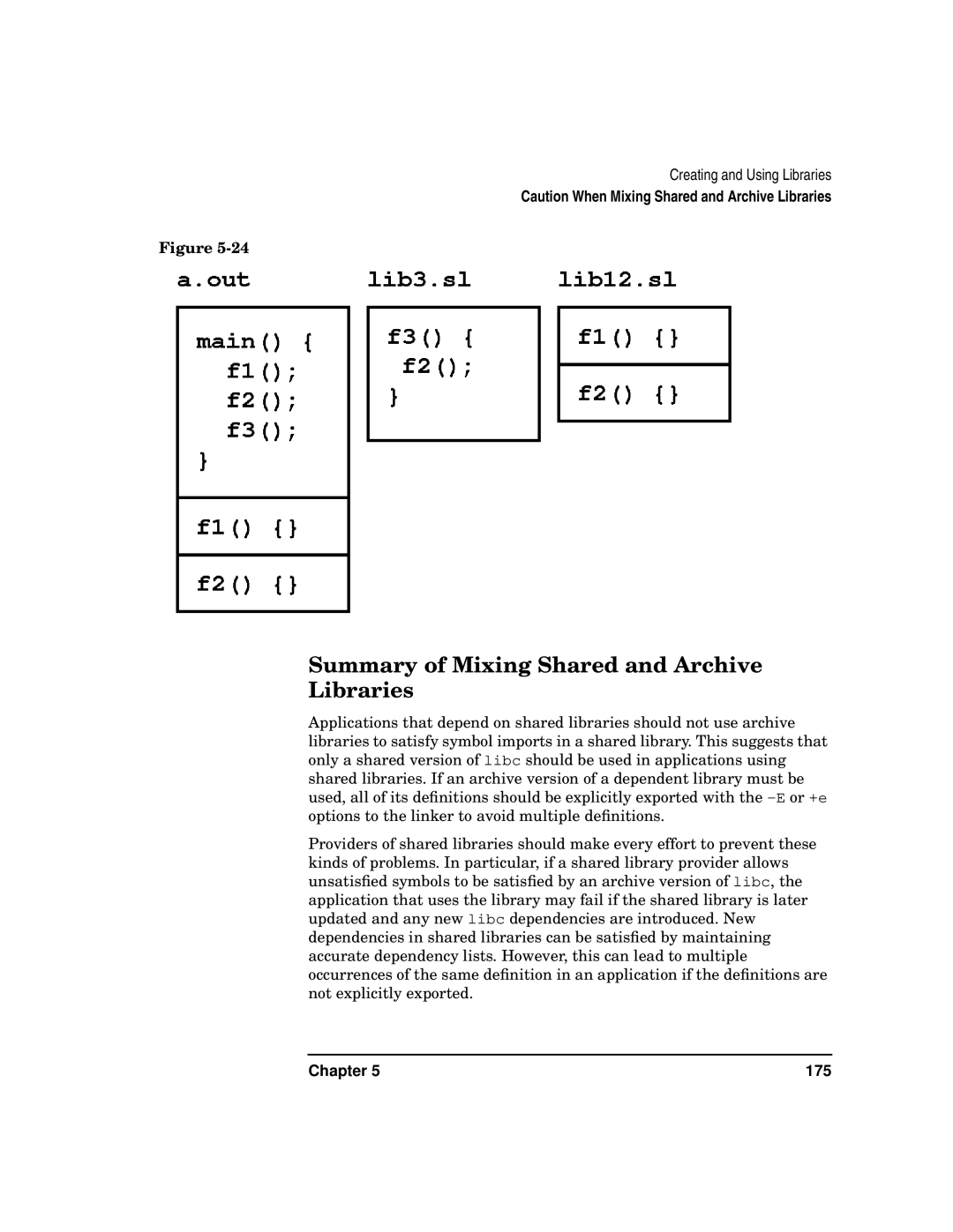 Kenwood HP 9000 manual Summary of Mixing Shared and Archive Libraries 