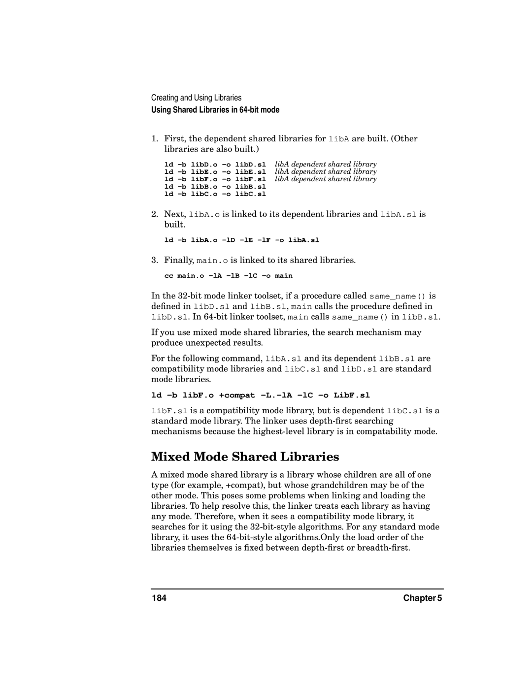 Kenwood HP 9000 manual Mixed Mode Shared Libraries, 184 