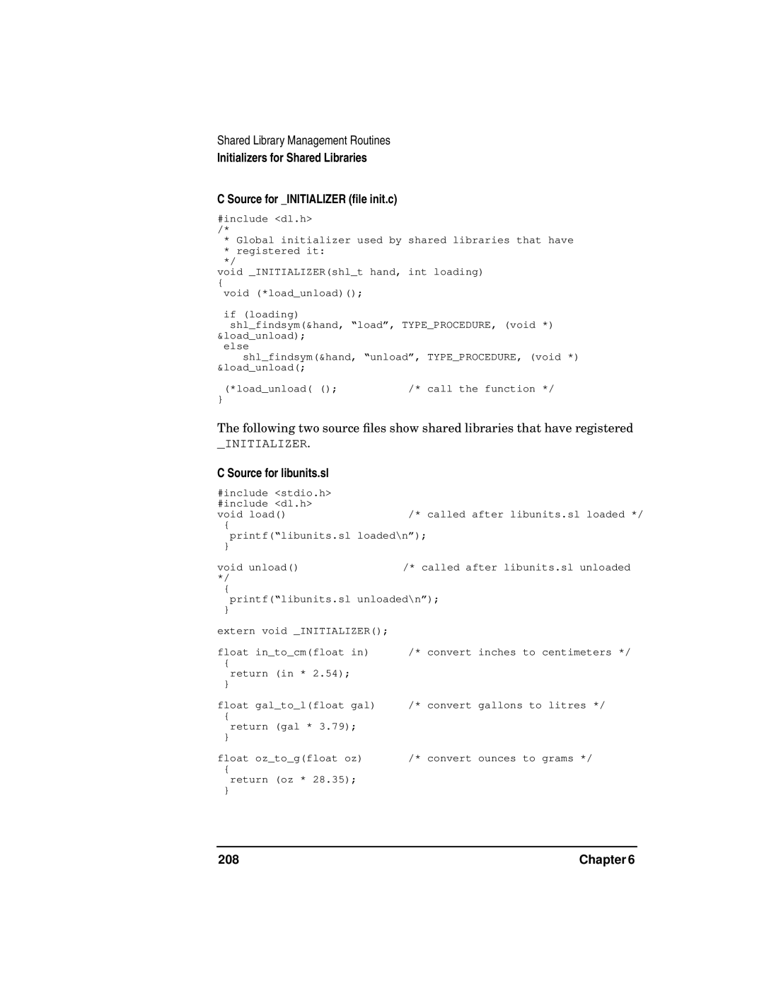 Kenwood HP 9000 manual Source for libunits.sl, 208 