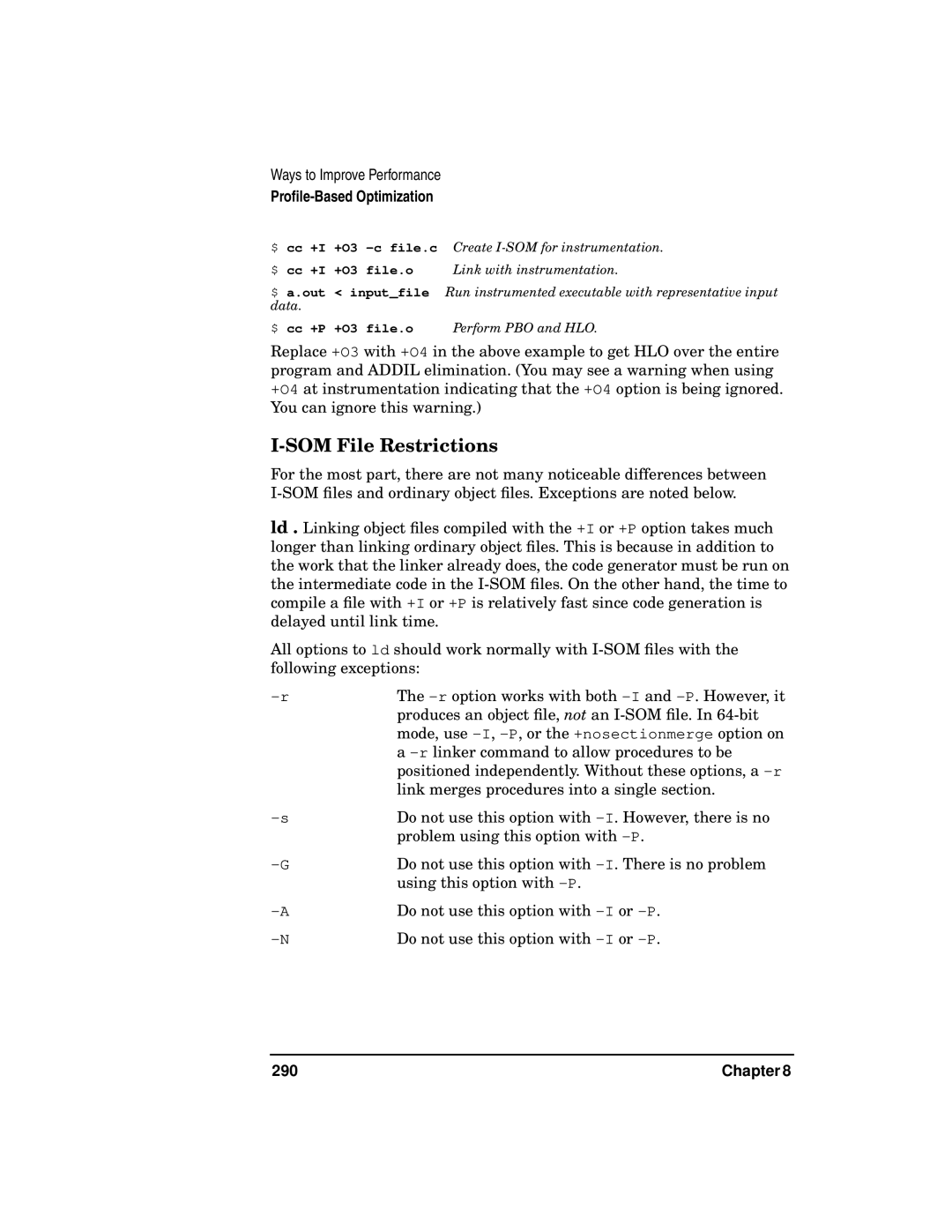 Kenwood HP 9000 manual SOM File Restrictions, 290 