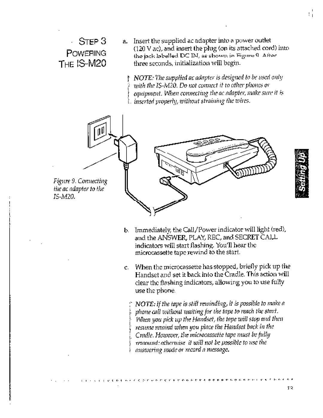 Kenwood 6, IS-M20, Answering Machine manual 