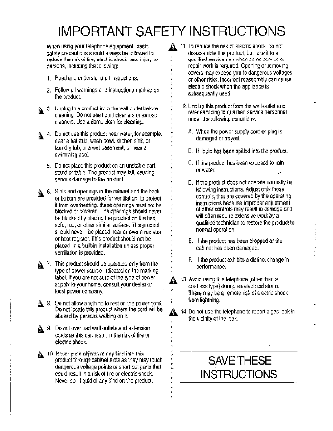 Kenwood 6, IS-M20, Answering Machine manual 