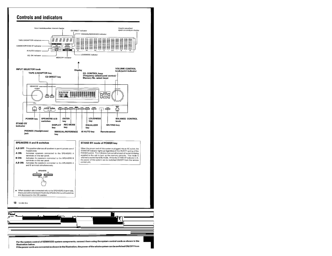 Kenwood KA-892 manual 