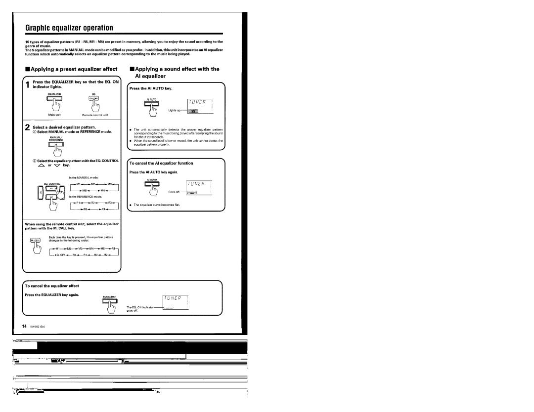 Kenwood KA-892 manual 