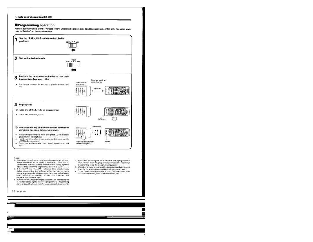 Kenwood KA-892 manual 