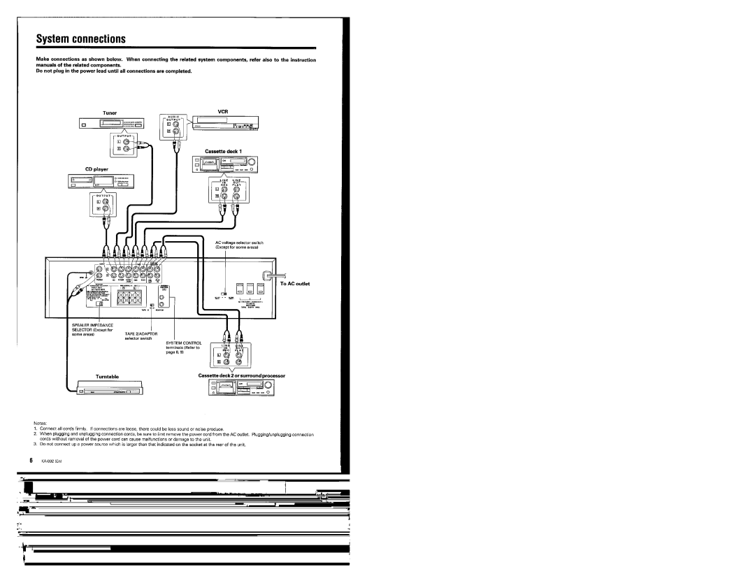 Kenwood KA-892 manual 