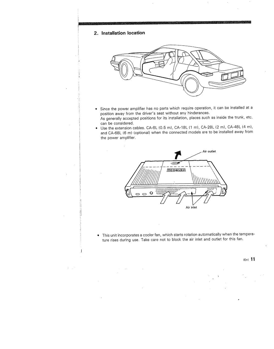 Kenwood KAC-1021 manual 