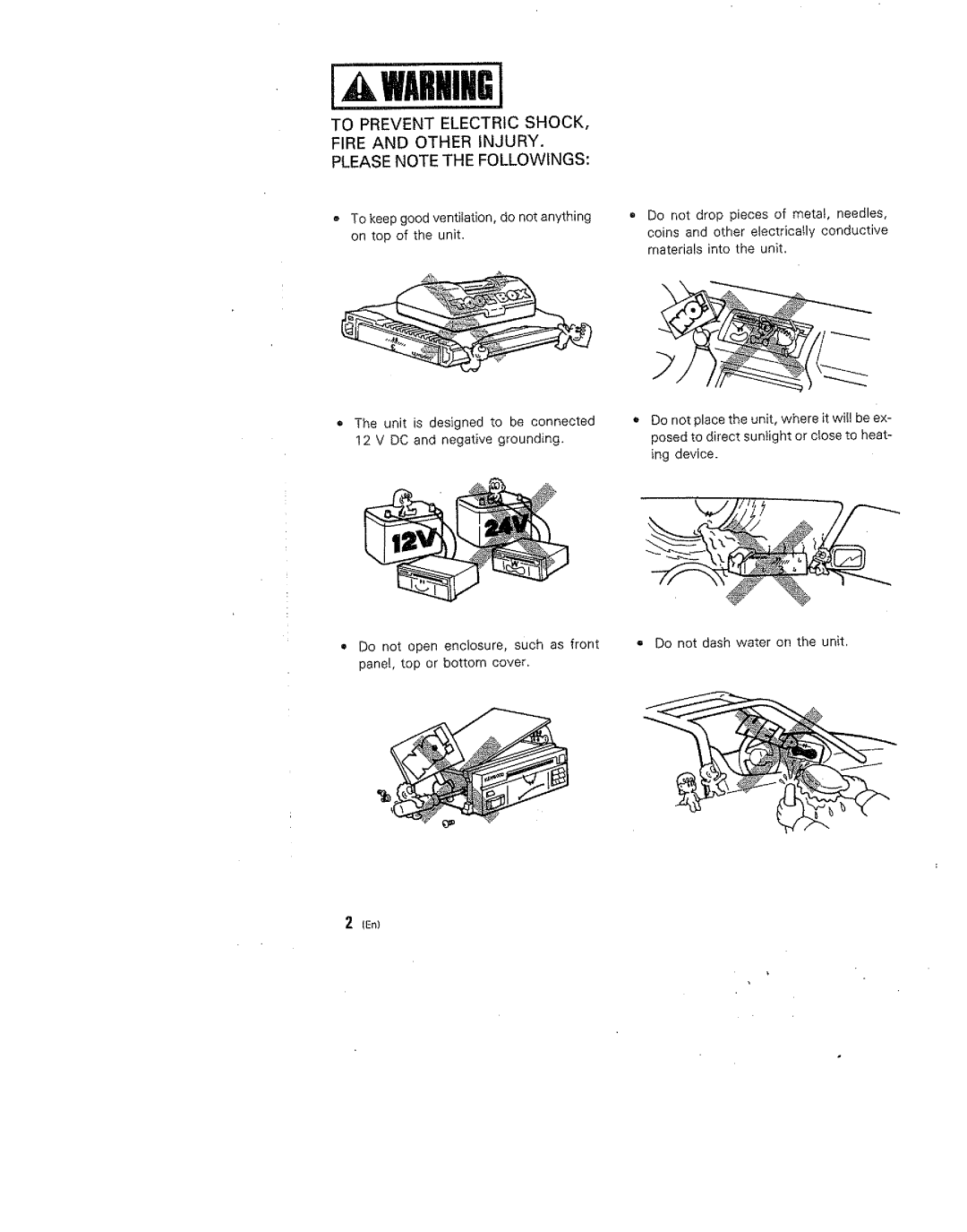 Kenwood KAC-1021 manual 