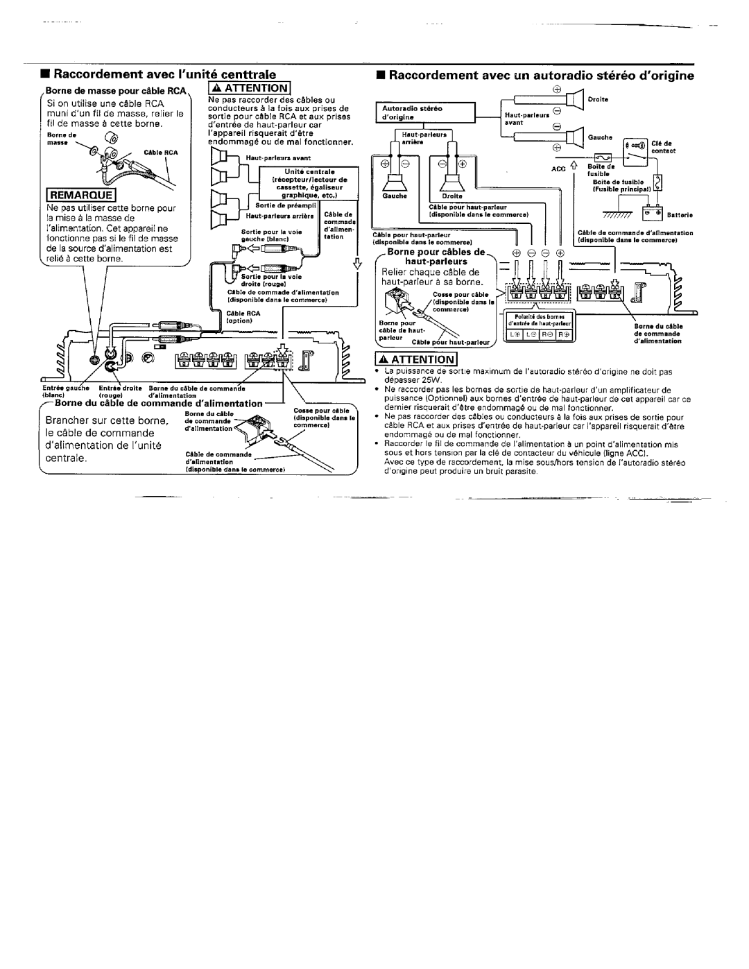 Kenwood KAC-715 manual 