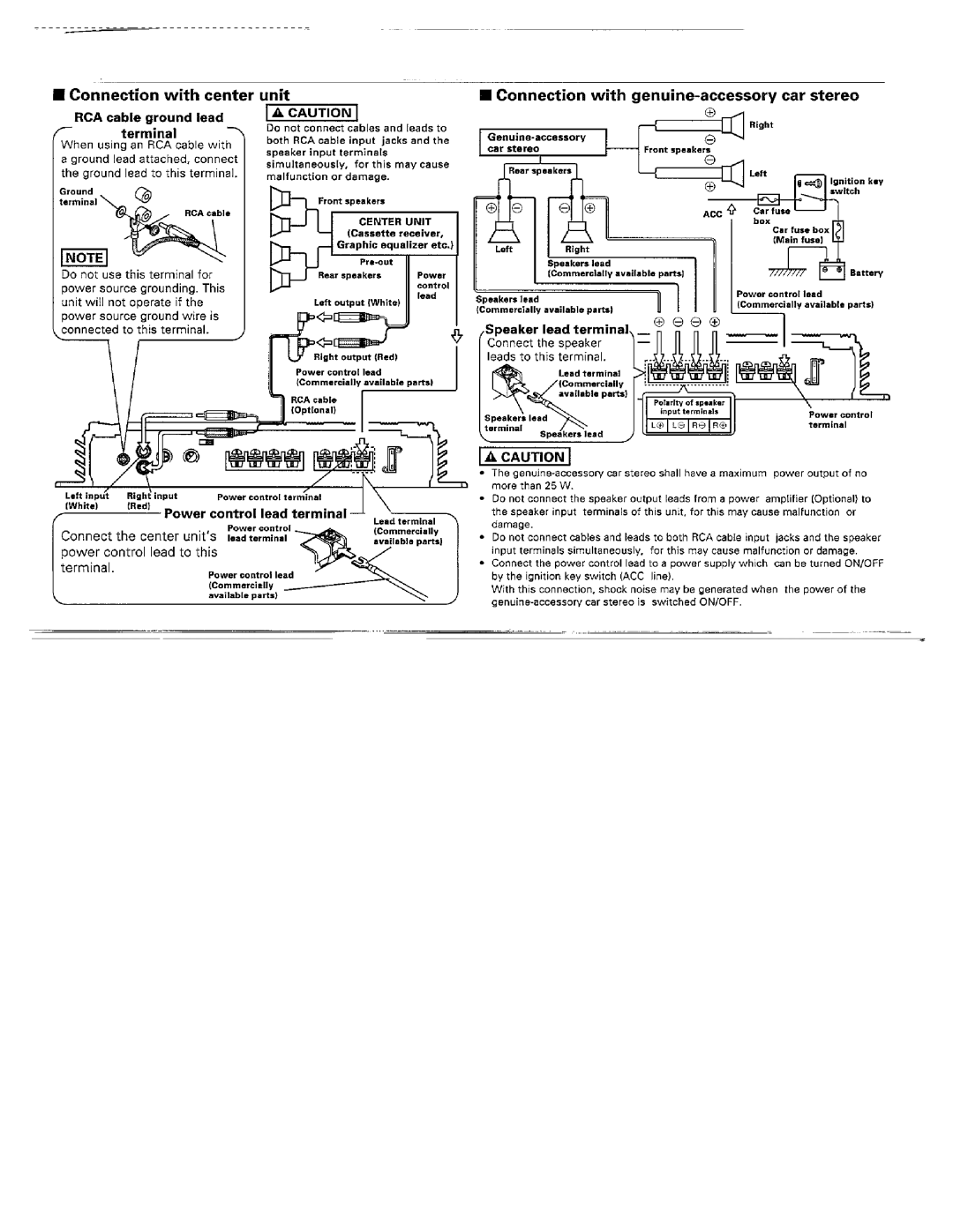 Kenwood KAC-715 manual 