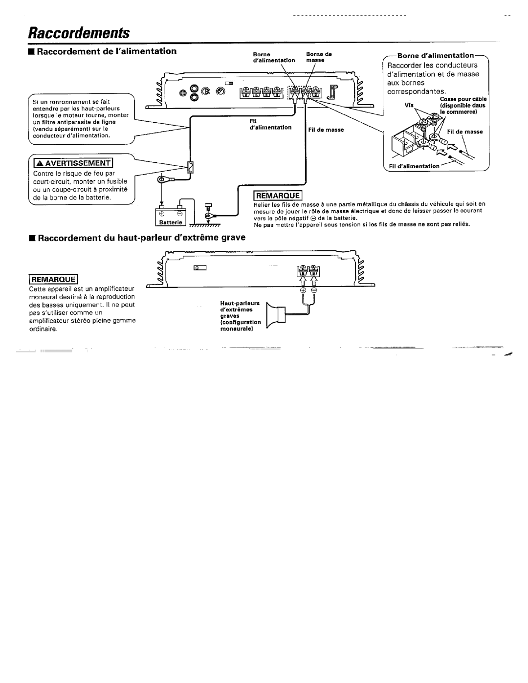 Kenwood KAC-715 manual 