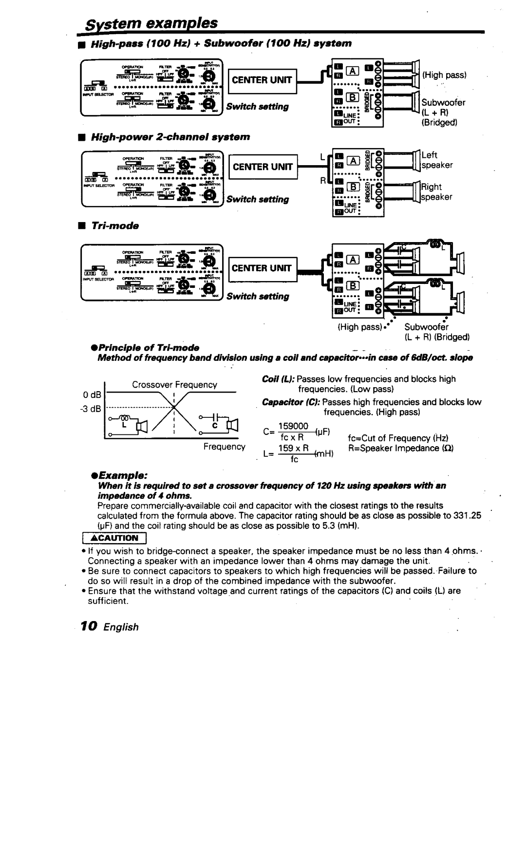 Kenwood KAC-748 manual 