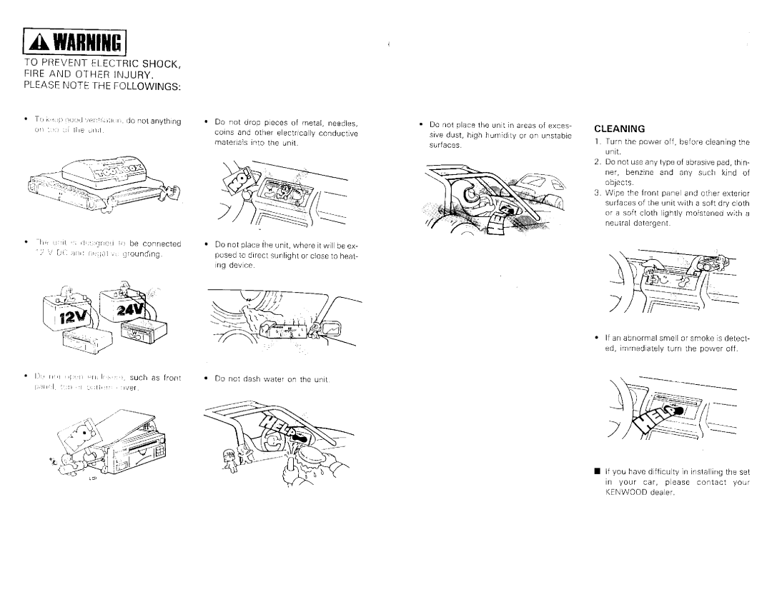 Kenwood KAC-821 manual 