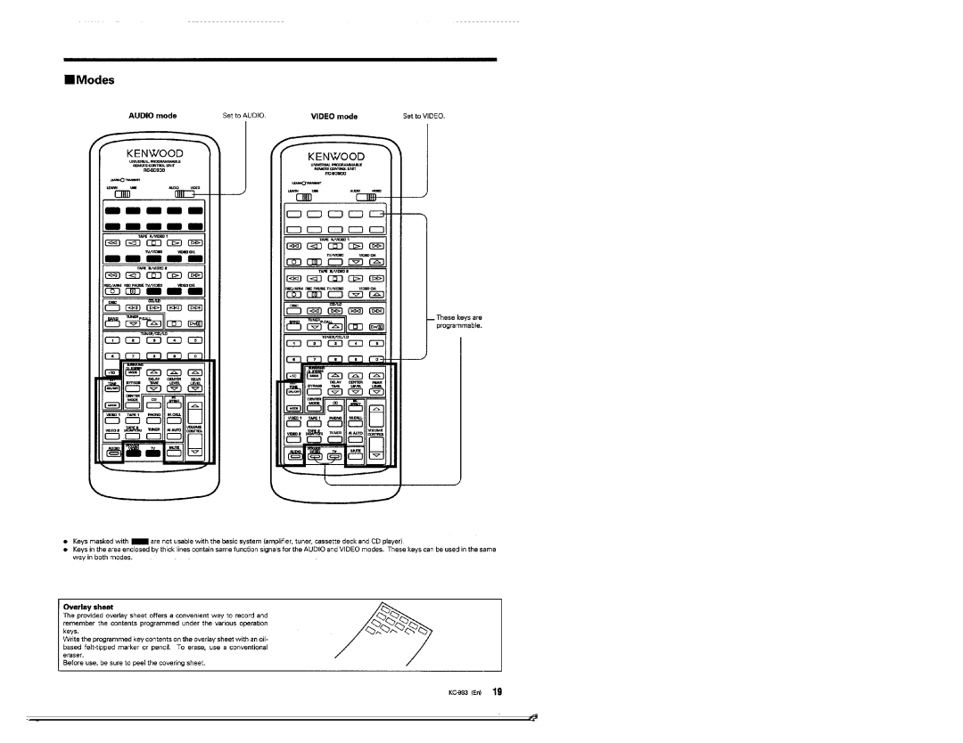 Kenwood KC-993 manual 