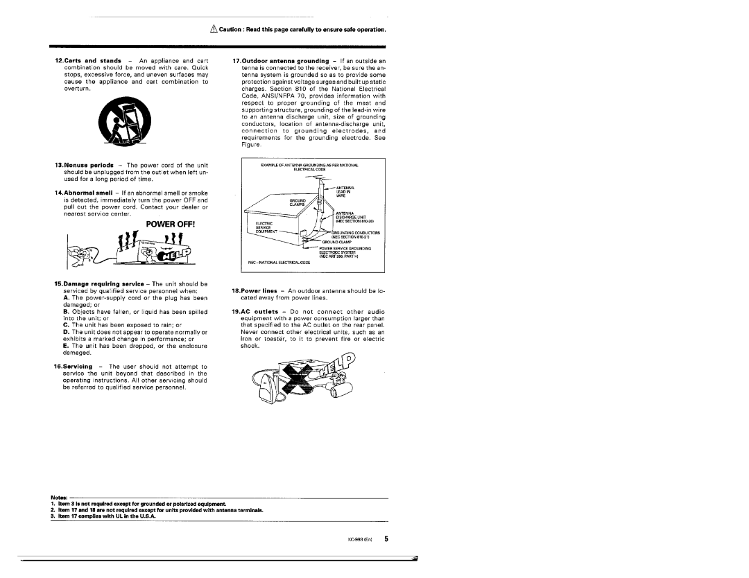 Kenwood KC-993 manual 