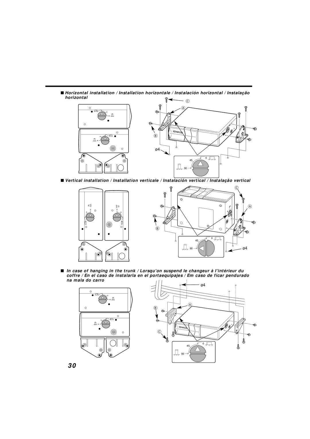 Kenwood KDC-C719MP instruction manual 