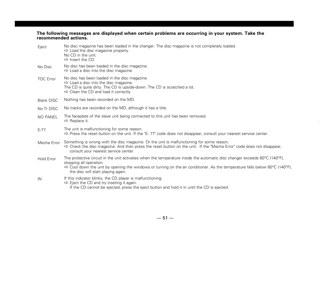 Kenwood KDC-X717 instruction manual No Panel 