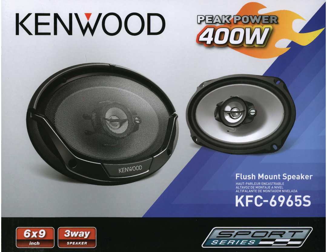 Kenwood KFC6965S manual 