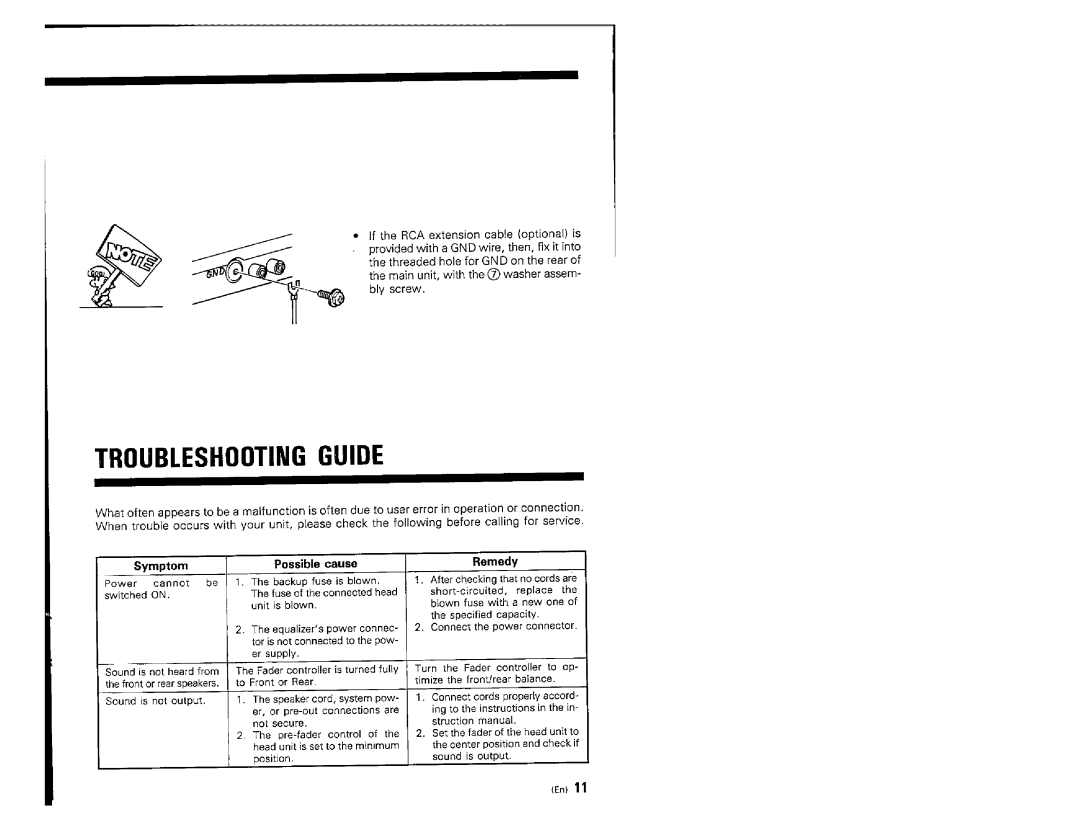 Kenwood KGC-4032 manual 