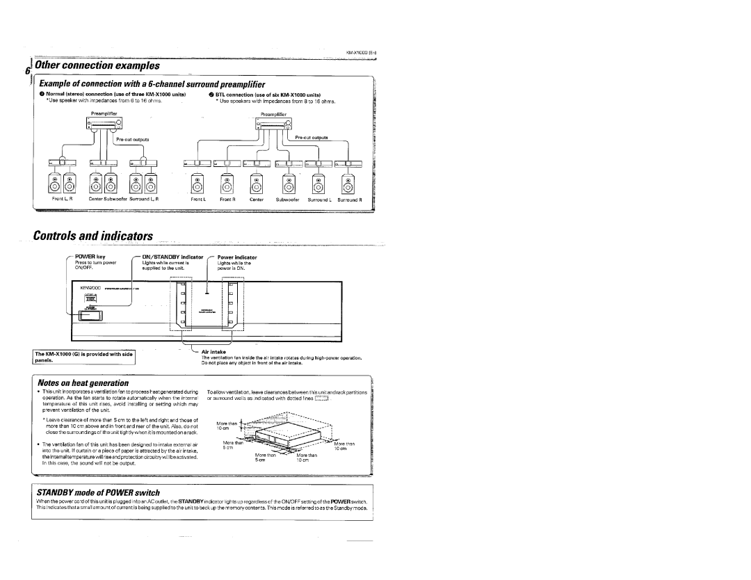 Kenwood KM-X1000(G) manual 