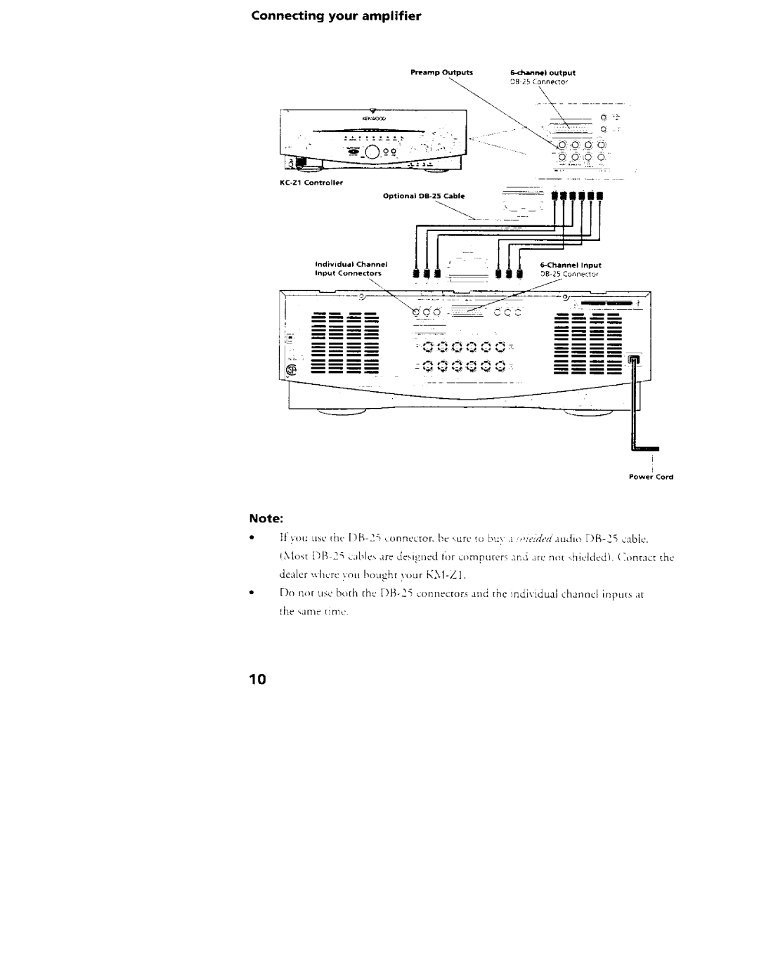 Kenwood KM-Z1 manual 