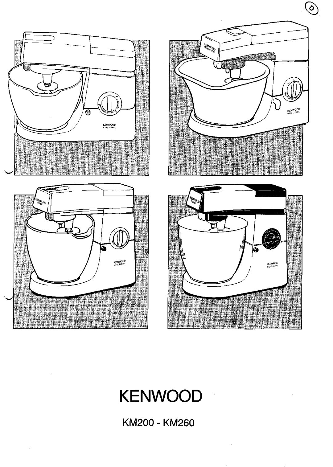 Kenwood KM200 manual Kenwood 