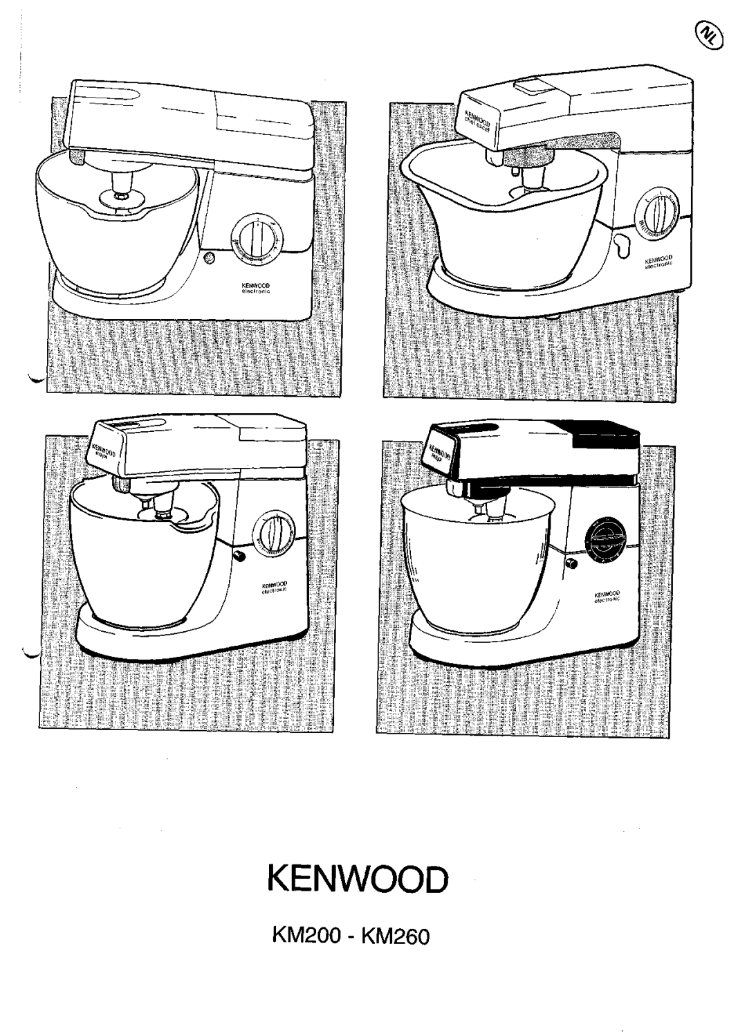 Kenwood manual Kenwood, KM200 - KM260 