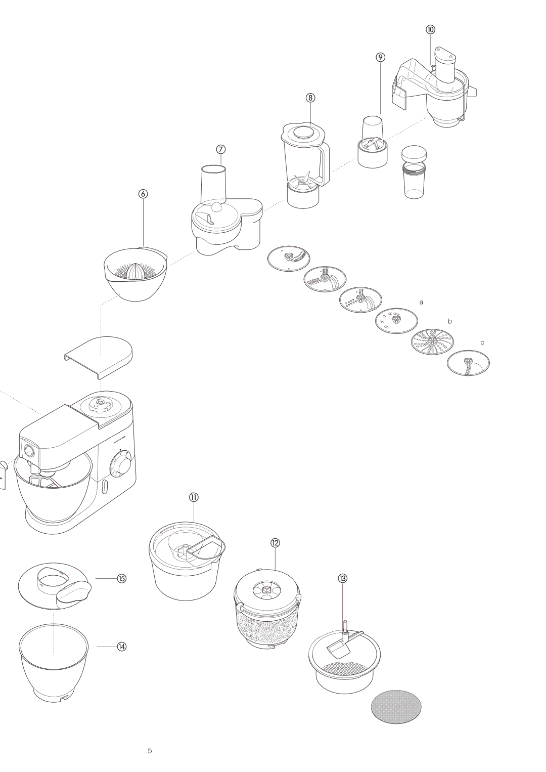 Kenwood KMC500 Series, KMM700 Series manual 