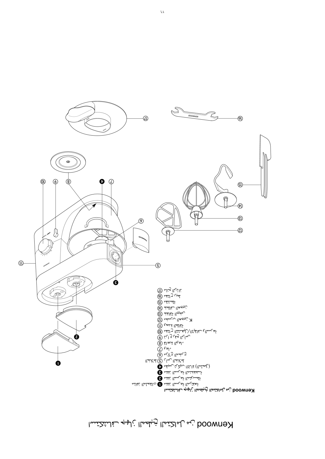 Kenwood KMC010, KMM020 manual «ß∑JAU· §NU «∞LD∂a «∞L∑JU±q ±s Doownek 