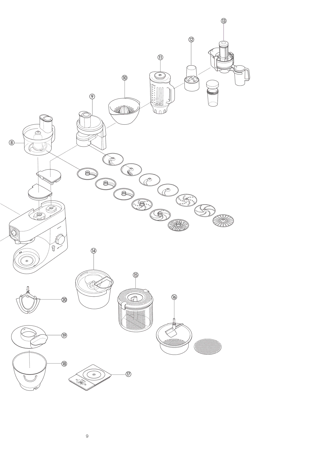 Kenwood KMM020, KMC010 manual 