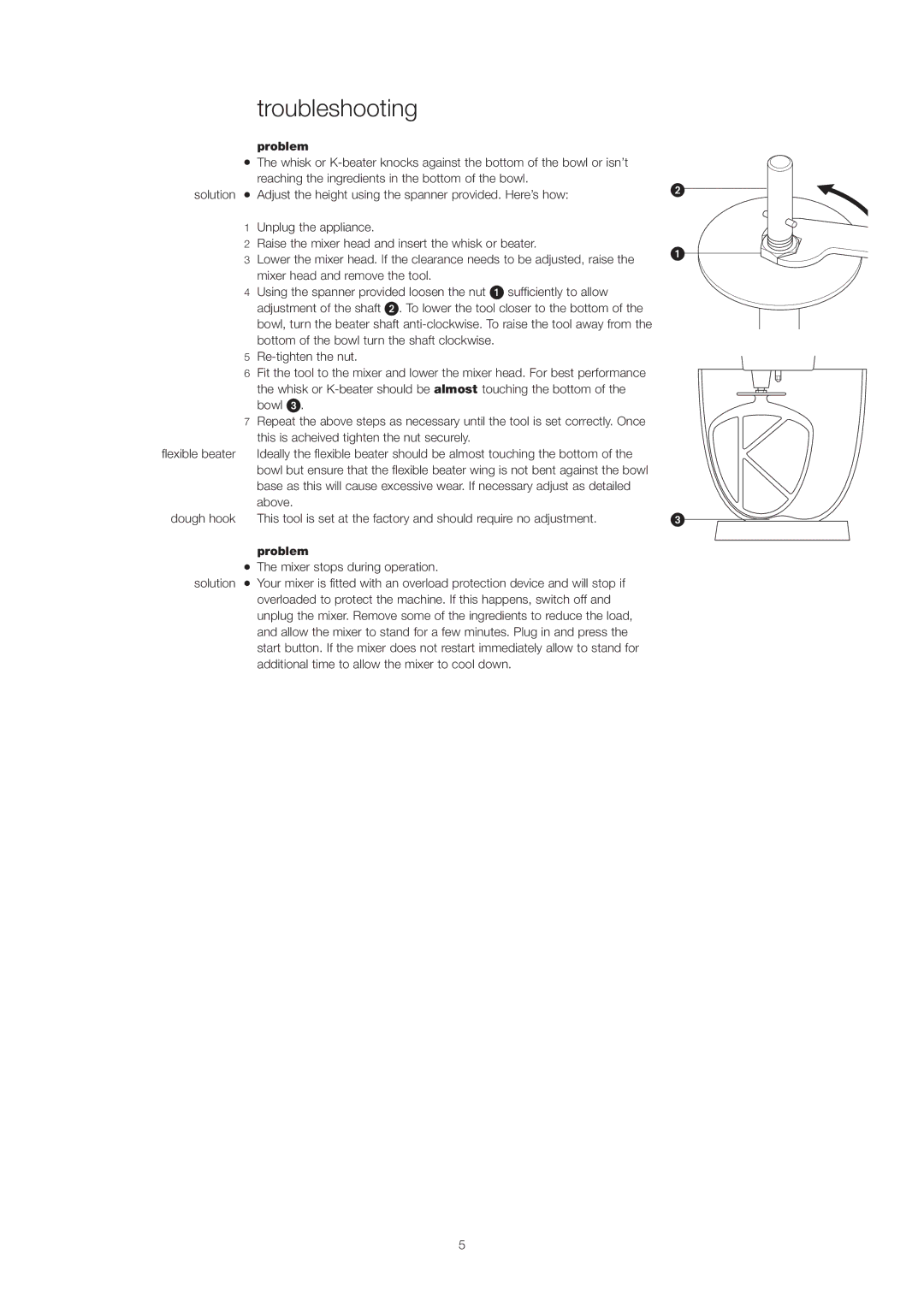 Kenwood KMP770 manual Troubleshooting, Problem 