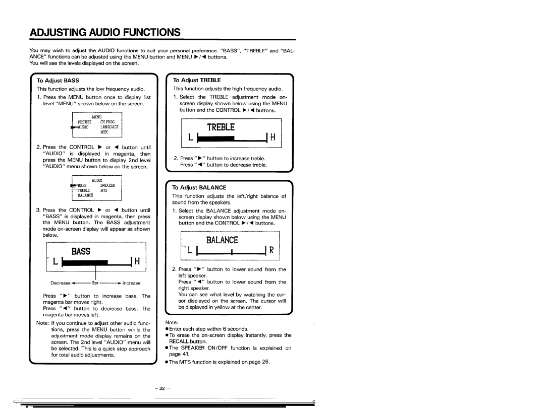 Kenwood KMT-5032 manual 