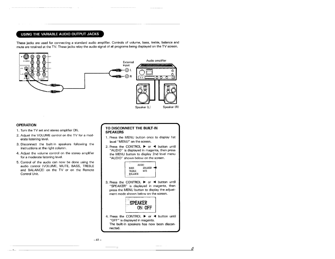 Kenwood KMT-5032 manual 