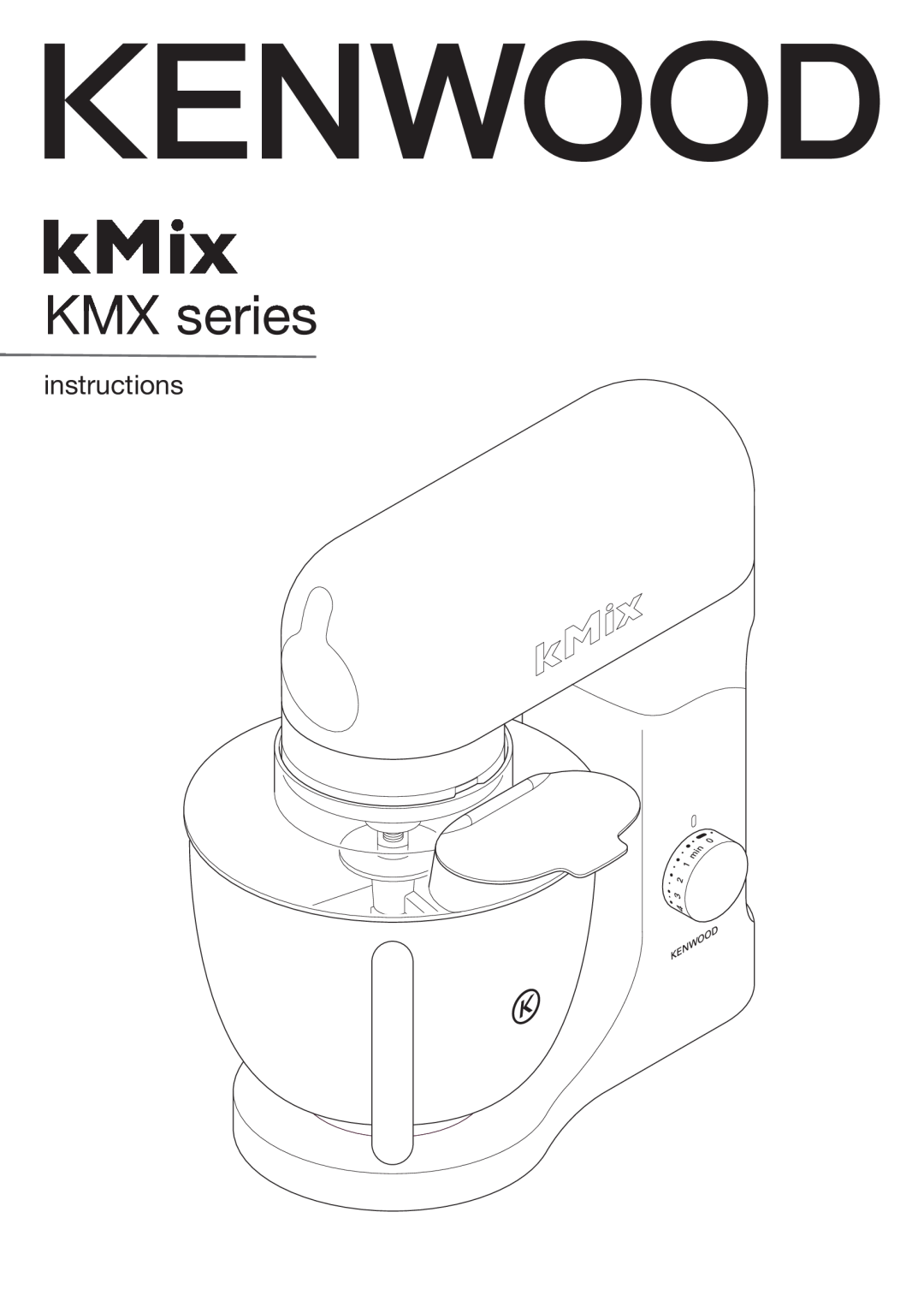 Kenwood manual KMX series, instructions 